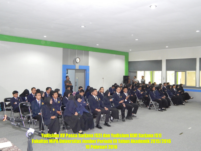 Yudisium FMIPA Universitas Jember