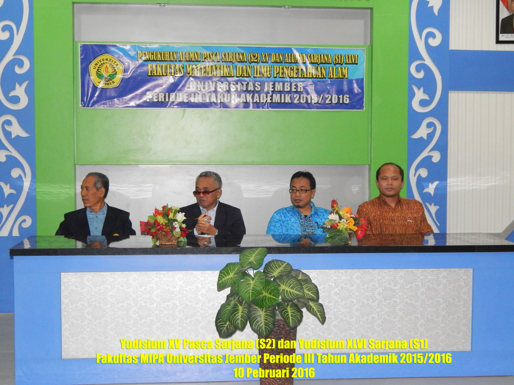 Yudisium FMIPA Universitas Jember