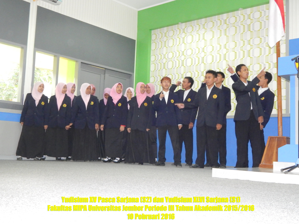 Yudisium FMIPA Universitas Jember