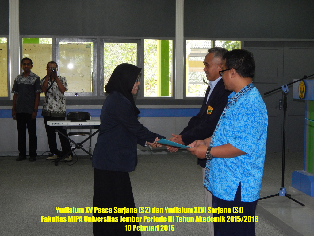 Yudisium FMIPA Universitas Jember