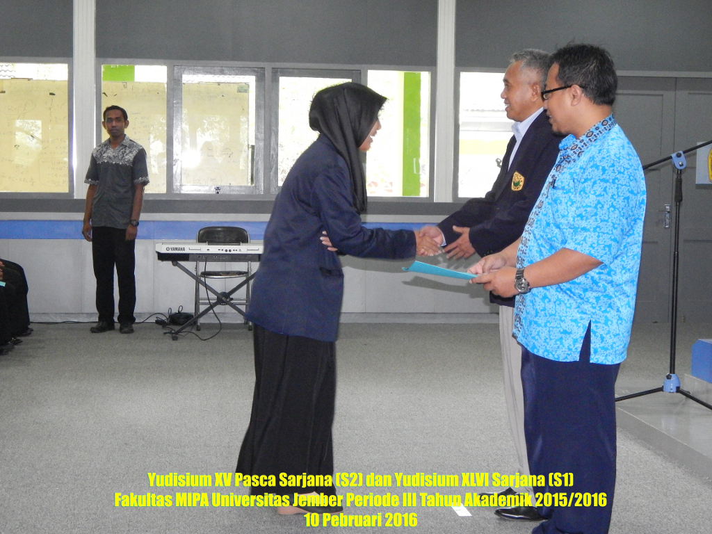 Yudisium FMIPA Universitas Jember