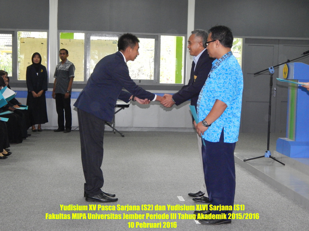 Yudisium FMIPA Universitas Jember