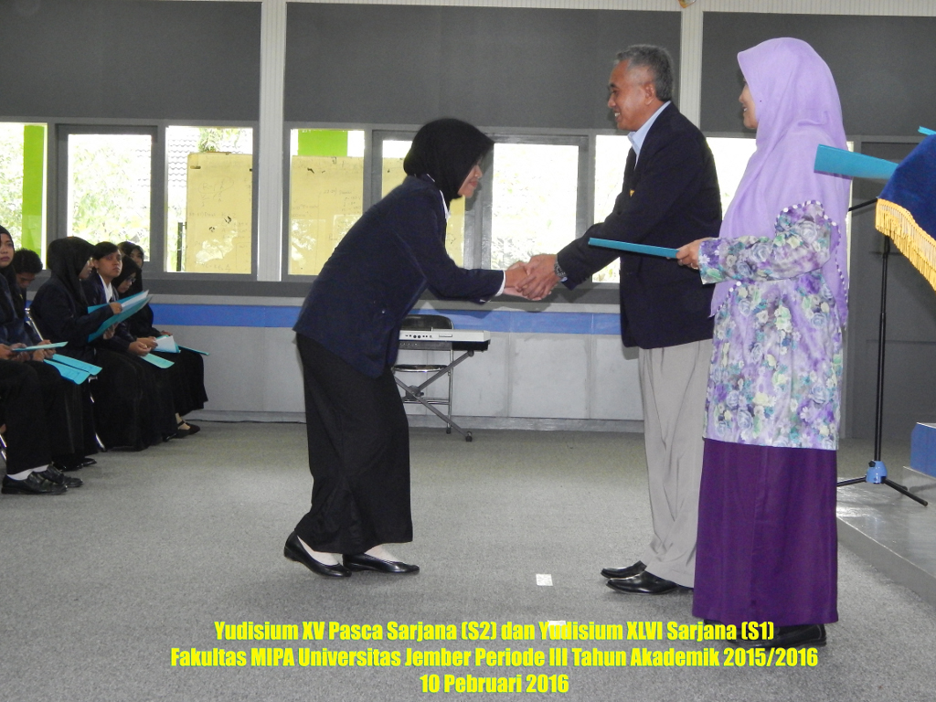 Yudisium FMIPA Universitas Jember