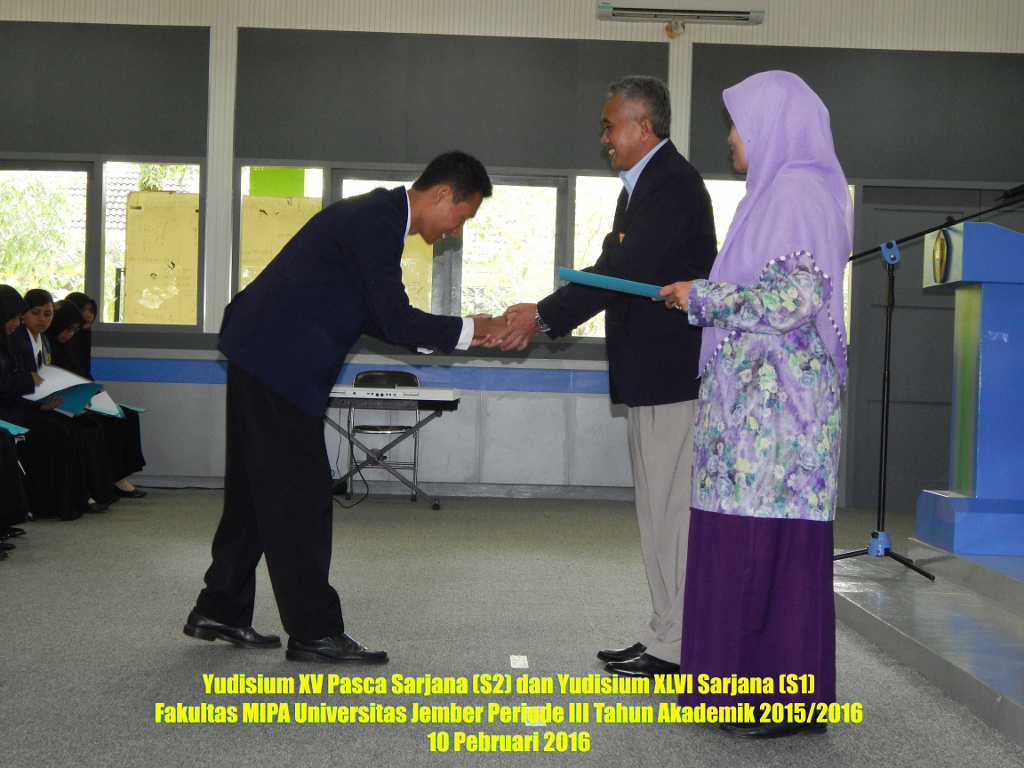 Yudisium FMIPA Universitas Jember
