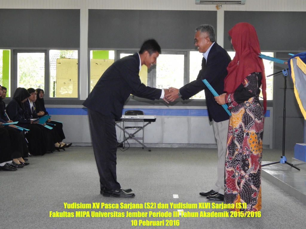 Yudisium FMIPA Universitas Jember