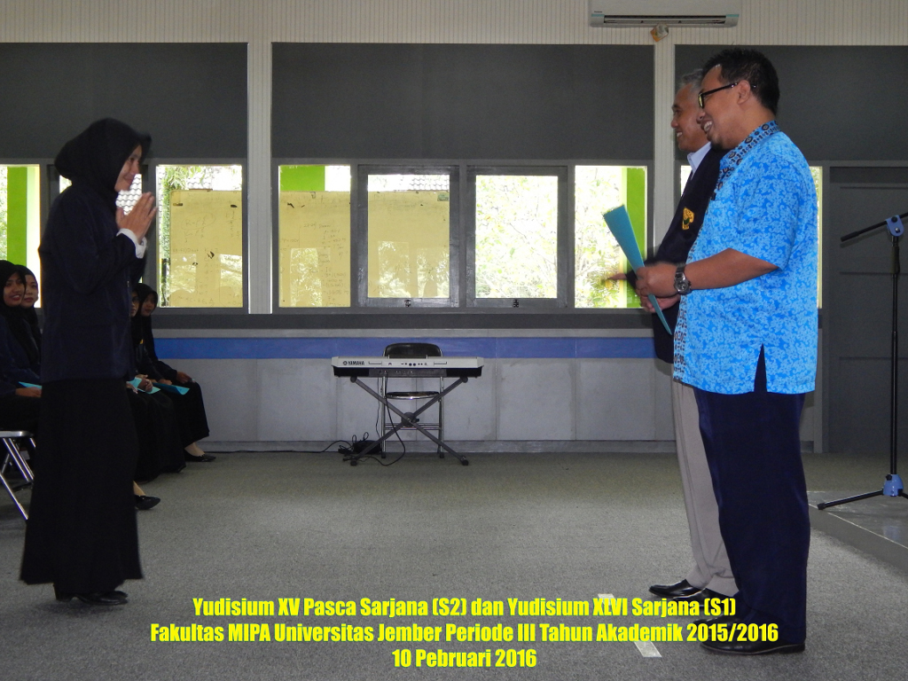 Yudisium FMIPA Universitas Jember