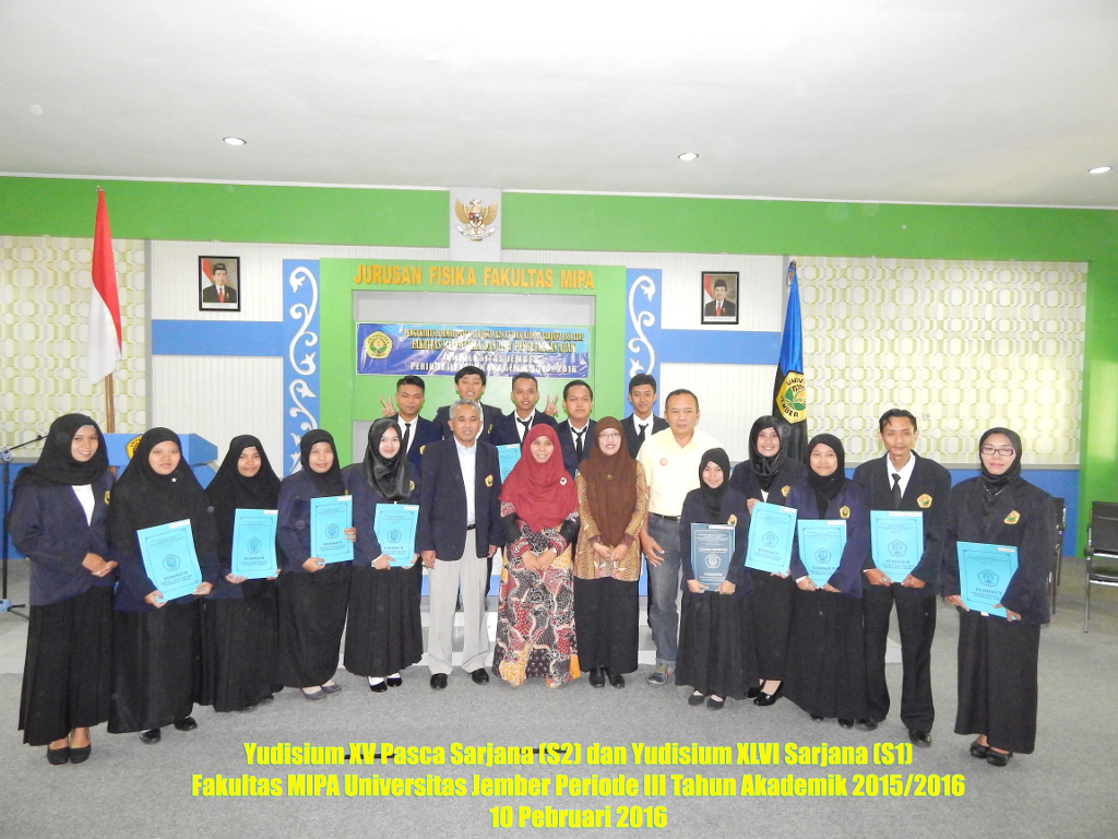 Yudisium FMIPA Universitas Jember
